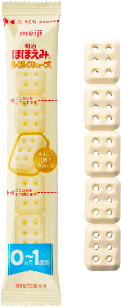 ลักษณะเด่นของ Meiji Step RakuRaku Cube