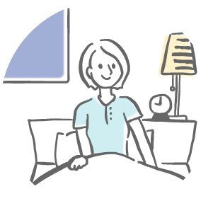 ก่อนเข้านอนหลังจากคอล้ามาทั้งวัน