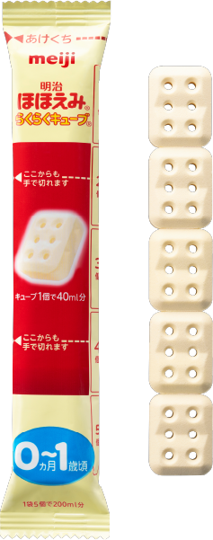 ลักษณะเด่นของ Meiji Step RakuRaku Cube