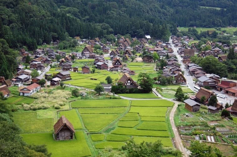 shirakawago จังหวัดกิฟุ