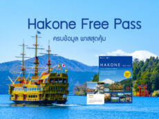 Hakone Free Pass เที่ยวฮาโกเน่ ครบ รถไฟ นั่งบัส ล่องเรือ เดินทางสุดคุ้ม