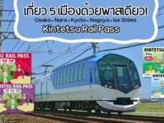 Kintetsu Rail Pass มีใบเดียวเที่ยวคุ้ม โอซาก้า เกียวโต นาโกย่า เดินทางประหยัด