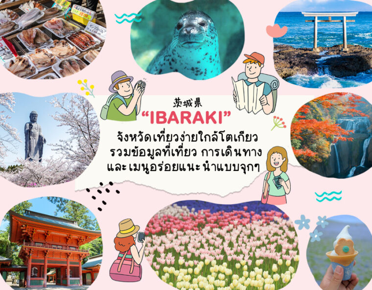 อิบารากิ (Ibaraki) อีกจังหวัดเที่ยวง่ายใกล้โตเกียวรวมข้อมูลที่เที่ยว และเมนูอร่อยแนะนำแบบจุกๆ