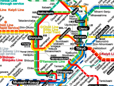 รวม แผนที่รถไฟ โตเกียว และเมืองข้างเคียง พร้อมพาสสุดคุ้ม