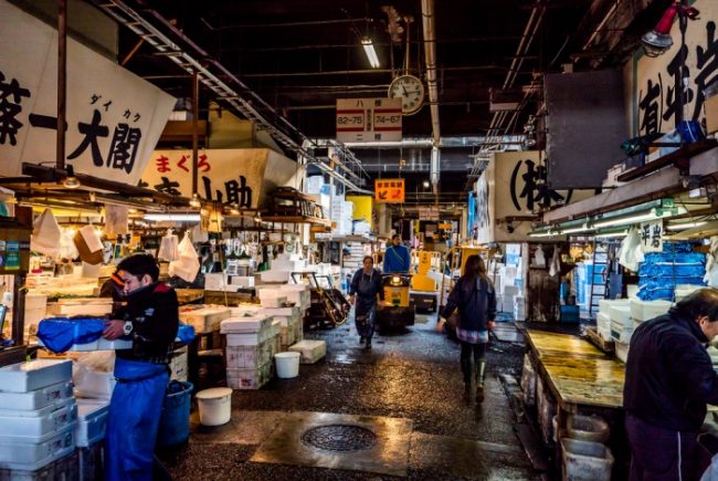 ตลาดปลาโตเกียว