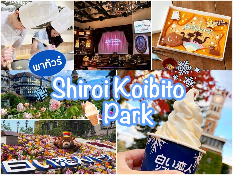 พาเที่ยว โรงงานช็อกโกแลตฮอกไกโด ทำเวิร์กช็อปแสนหวานที่ Shiroi koibito park