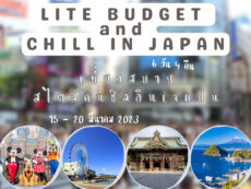 ทัวร์ญี่ปุ่น LITE BUDGET & CHILL IN JAPAN เที่ยวสบาย สไตล์คนชิลอินเจแปน 6 วัน 4 คืน