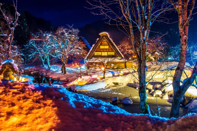 Shirakawago Winter Light-Up