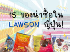ของน่าซื้อในซุปเปอร์ญี่ปุ่น กับ 15 ไอเทม LAWSON ของกินของใช้ ปี 2024