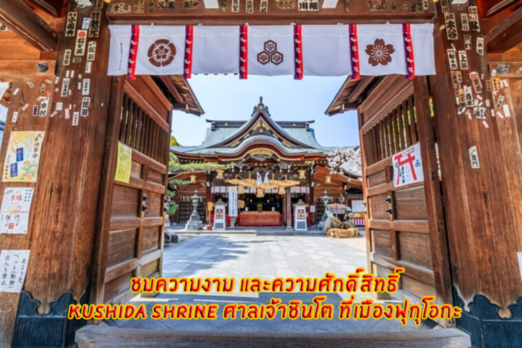 ชมความงาม และความศักดิ์สิทธิ์ ของ Kushida Shrine ศาลเจ้าชินโต ที่เมืองฟุกุโอกะ