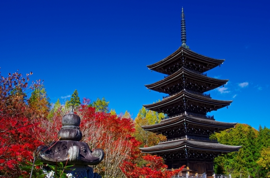 Jogi Nyorai Saihoji Temple วัดที่มีเจดีย์สูงสวยงามแห่งเซนได