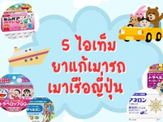 ตัวเด็ด 5 ยาแก้เมาเรือ เมารถ เมาเครื่องบิน ญี่ปุ่น