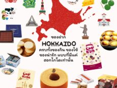 ของฝากจากฮอกไกโด ครบทั้งของกิน ของใช้ ของน่ารัก แบบที่มีแค่ฮอกไกโดเท่านั้น