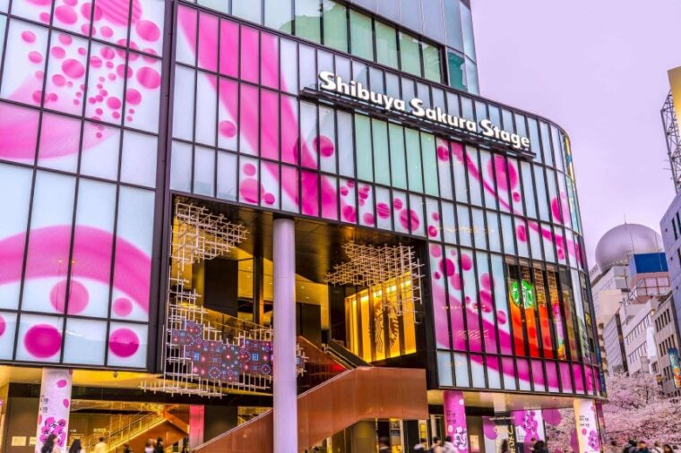 Shibuya Sakura Stage 🌸 ชิบูย่ามุมใหม่ที่กำลังบาน