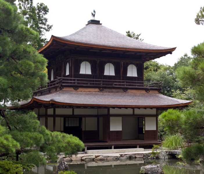 วัดกินคะคุจิ (วัดเงิน / Ginkaku-ji) — UNESCO ใกล้เส้นชัยช่วง กม. 35